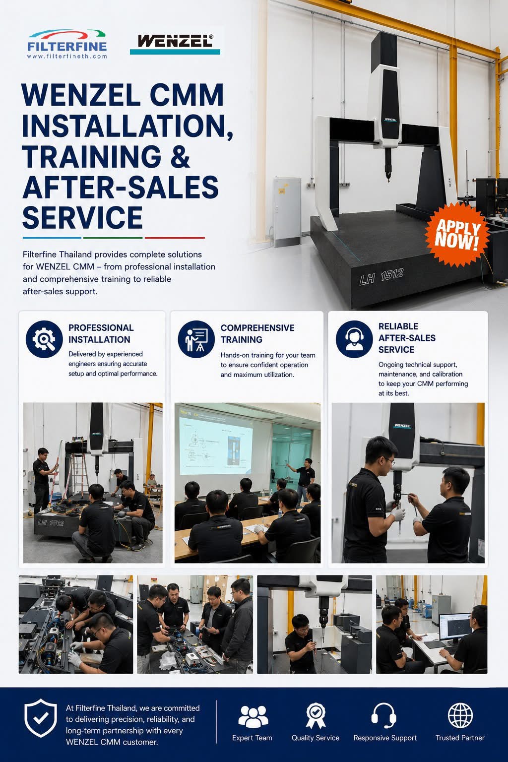 Your Trusted Authorized WENZEL CMM Partner in Thailand